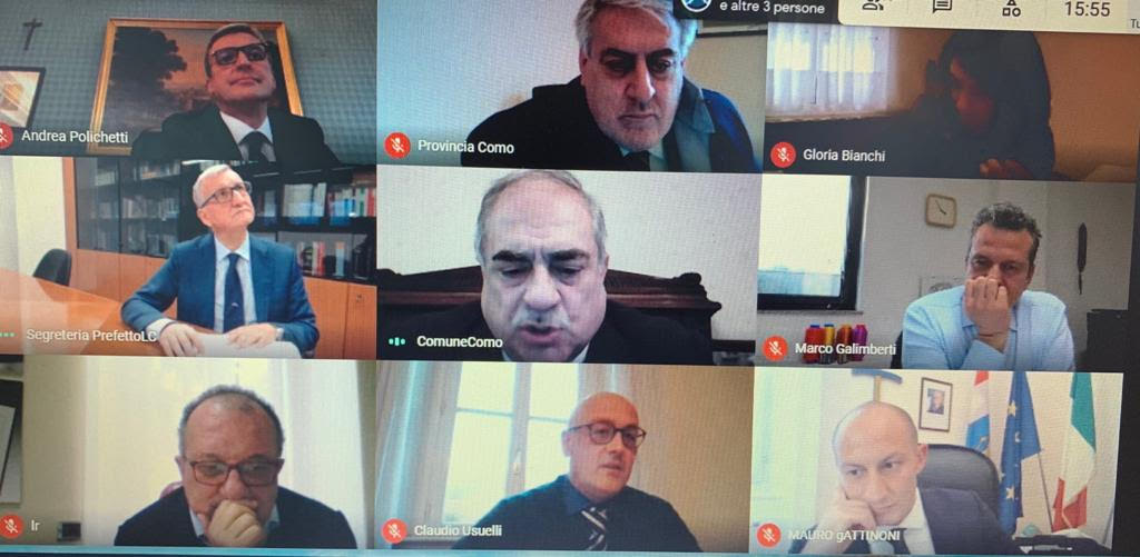 Consulta Lariana: ieri l’insediamento online