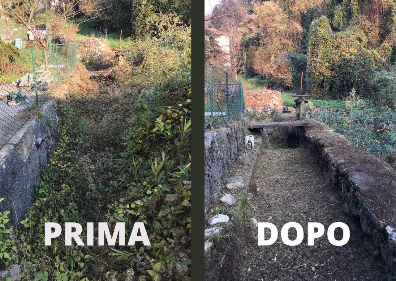 Fiumicella ripulita da Officina Gerenzone