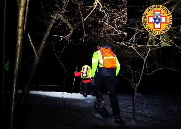 Salvati dopo otto ore gli escursionisti travolti da una Valanga in Grignetta
