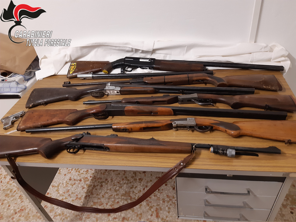 Fucili, coltelli, munizioni e pure un silenziatore: maxi sequestro di armi sul Lago. Cacciatore nei guai FOTO
