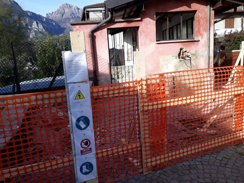 Continuano i lavori al Lavatoio di Falghera