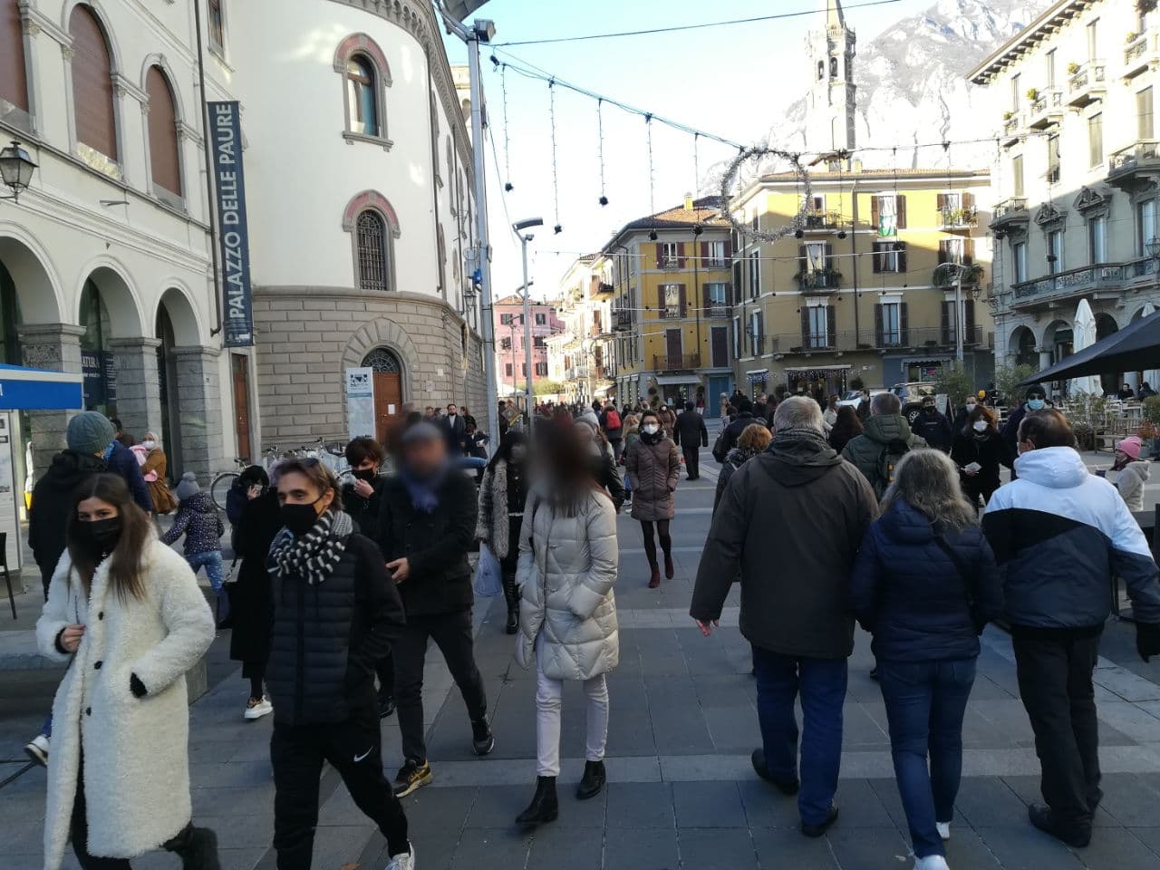 mascherine all'aperto lecco_zona_gialla__volti