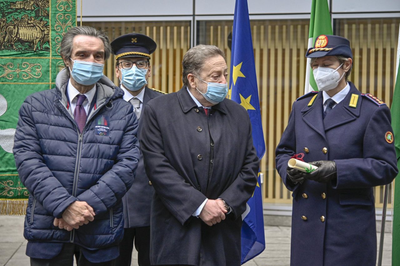 Il comandante Monica Porta premiata per il lavoro dei vigili durante il lockdown FOTO