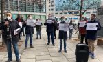 Flash mob cinquestelle al Pirellone contro la nuova Giunta Fontana