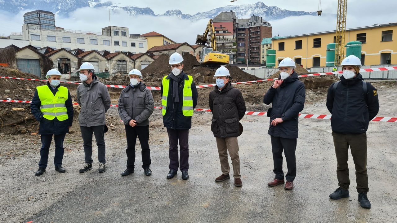 Iniziati i lavori del nuovo oratorio San Luigi finanziato anche con una eredità da mezzo milione di euro lasciata  alla parrocchia