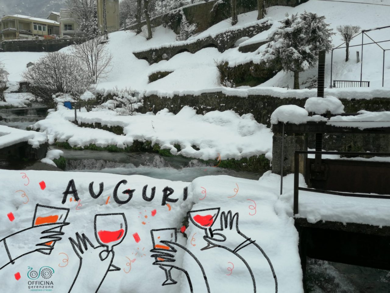 Video di auguri di buon anno da Officina Gerenzone