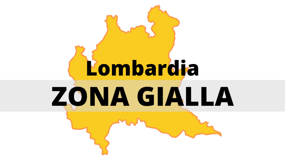 Da domani si passa in zona gialla ECCO COSA CAMBIA