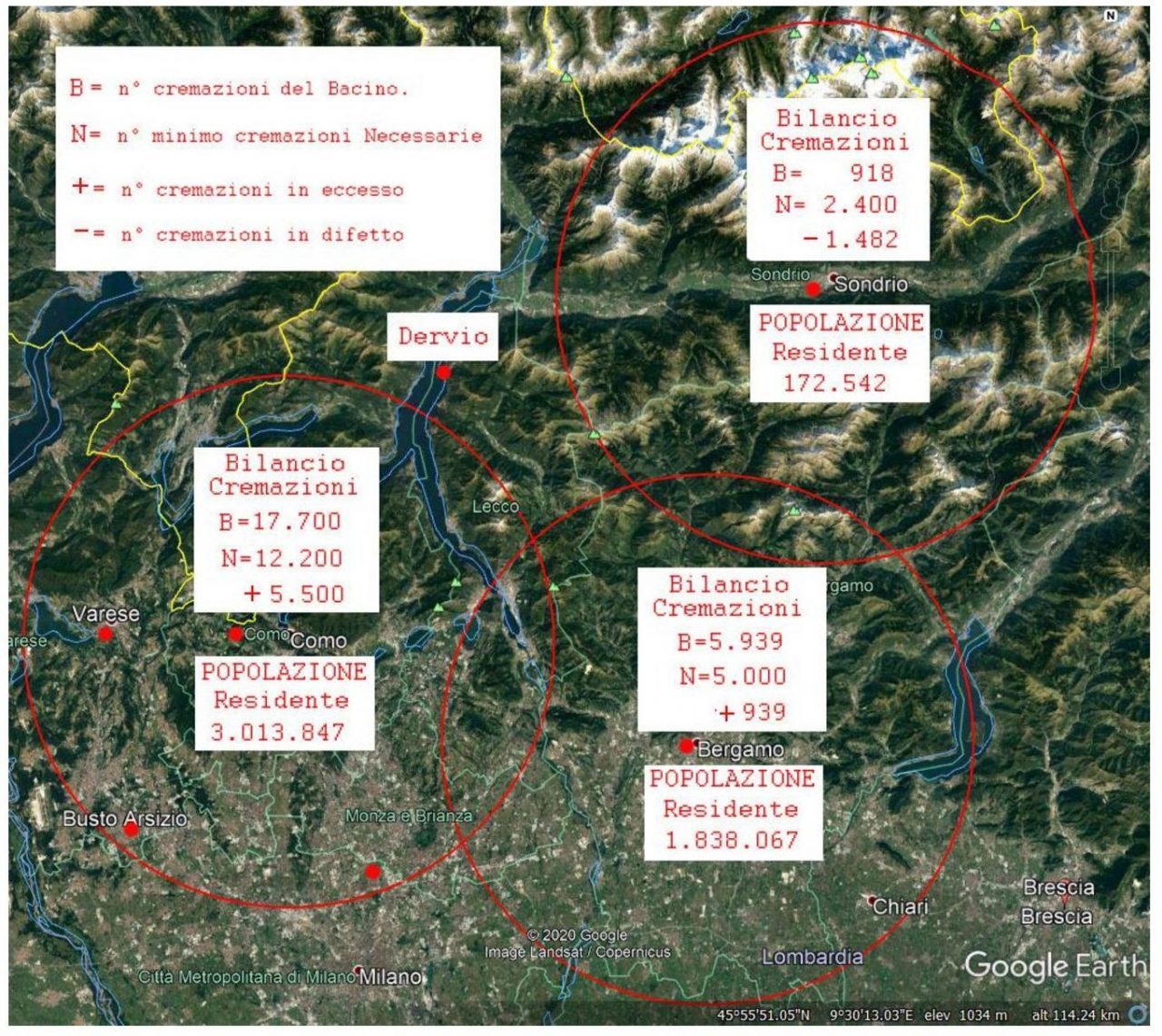 “Perche’ la proposta di realizzare il forno crematorio a Dervio è insostenibile”