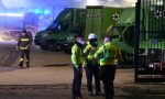 Brucia magazzino Amazon, dipendenti salvati da ambulanza di passaggio FOTO E VIDEO