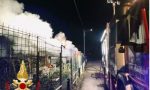 Incendio nel cuore della notte: Vigili del Fuoco al lavoro per tre ore