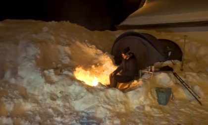 Esperienza... da brivido: dalle Maldive di Milano alla notte in un igloo a - 10 , lo spettacolare video girato in Valsassina