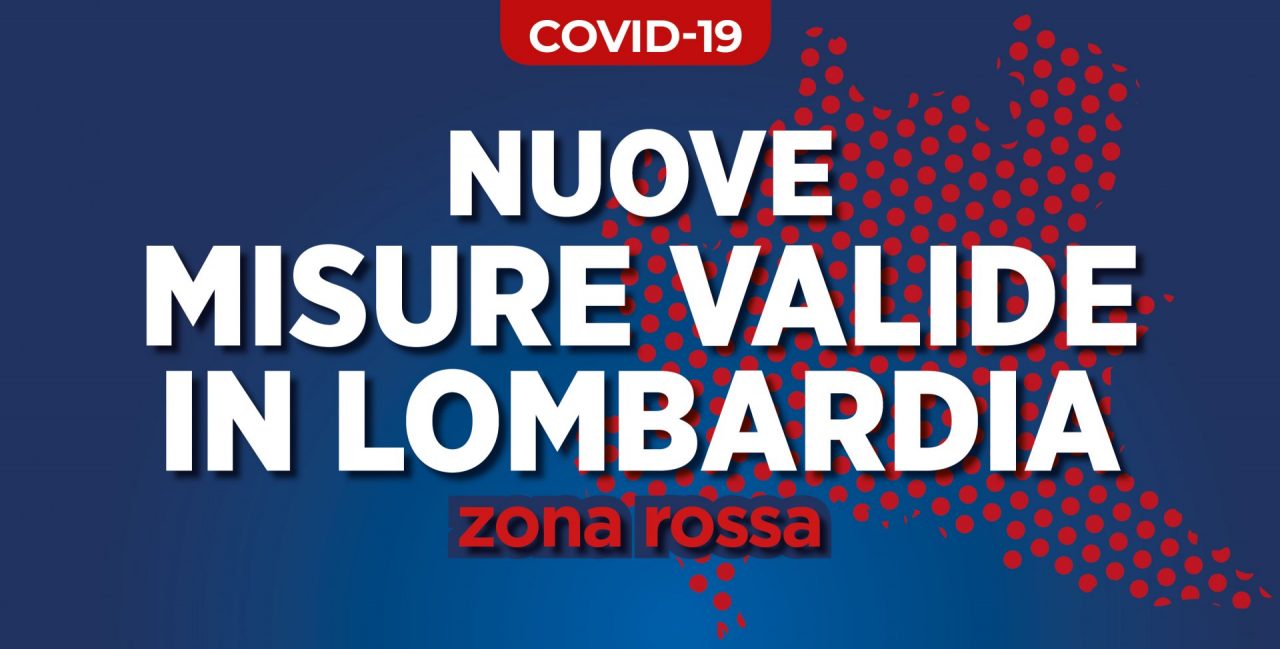 Da oggi Lombardia zona rossa, domani la Regione presenta il ricorso al Tar ma intanto ecco tutte le regole