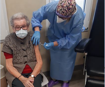 Vaccino anti-Covid: 114 over 80 vaccinati nel territorio di Ats Brianza