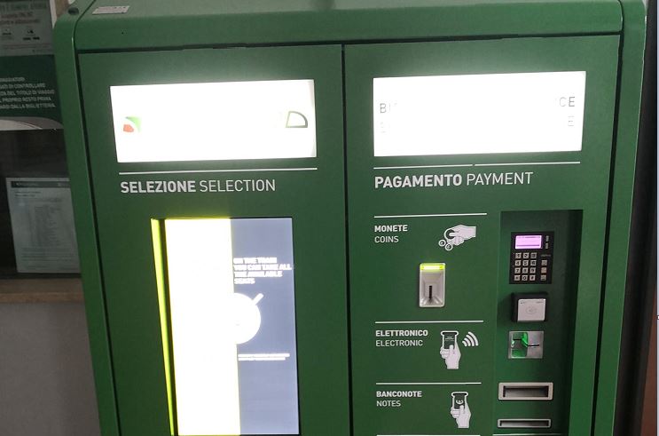 Nuova biglietteria self service in stazione