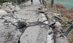 Disastro a Dascio sull'Alto Lago: frana distrugge la strada, abitanti isolati