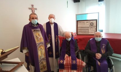 Don Renzo Riva celebra 60 anni di sacerdozio alla Borsieri