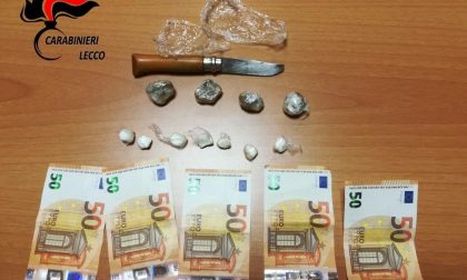 Cocaina e hashish, denunciato 56enne di Colico