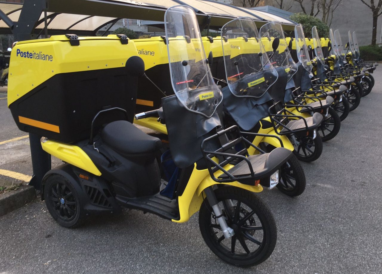 Nel Lecchese la consegna della posta diventa… green