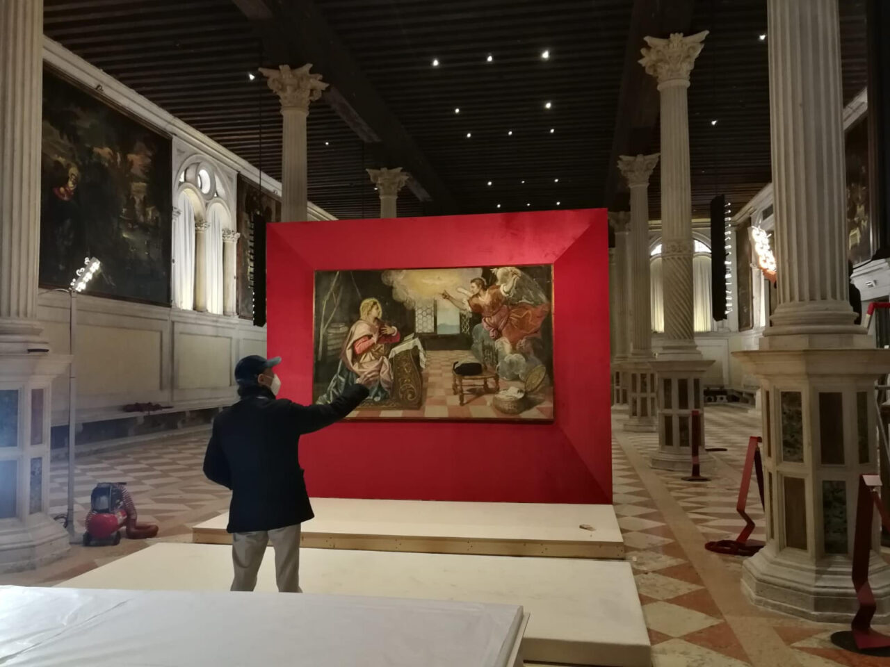 L’Annunciazione del Tintoretto protagonista dell’esposizione a Venezia per i 1600 anni di fondazione della città lagunare