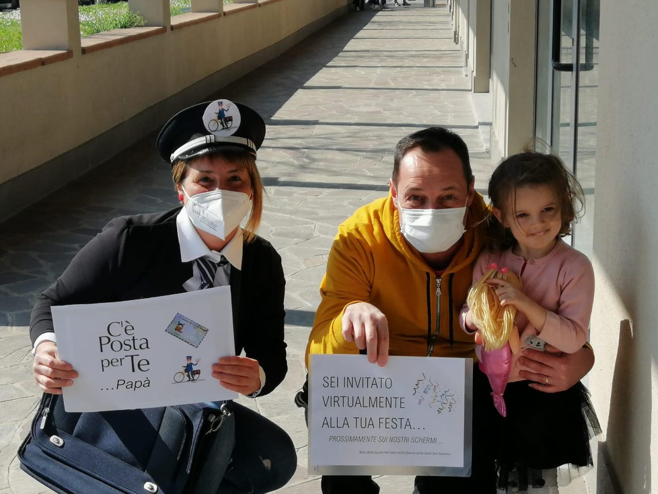 “C’è posta  per te… papà”, la festa virtuale delle scuole dell’infanzia