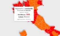 La Lombardia zona arancione, attesa oggi la conferma. Incidenza a Lecco a 161