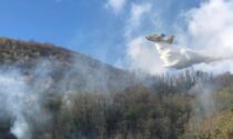 Incendio in Alto Lago: Vigili del Fuoco in azione