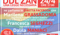 Ddl Zan: dibattito sabato promosso da Sinistra Italiana Lecco