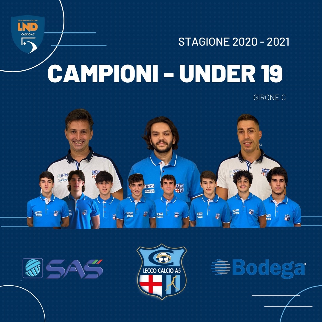 Under 19 Nazionale, i blucelesti vincono il primo posto nel girone C