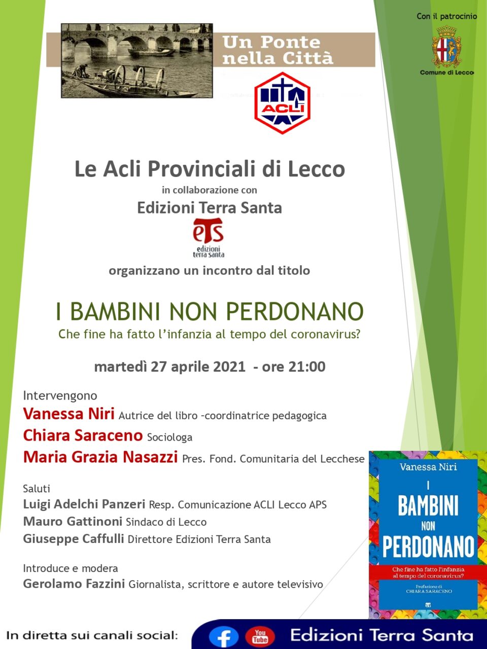 Nuovo incontro online sul tema “bambini” e “coronavirus”