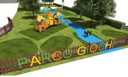 Bellano Comune davvero a misura di bambino: si amplia il parco giochi e a Pasqua un uovo e un libro per tutti i piccoli