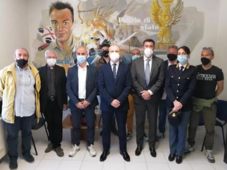 Omaggio alla memoria dell’agente Pischedda