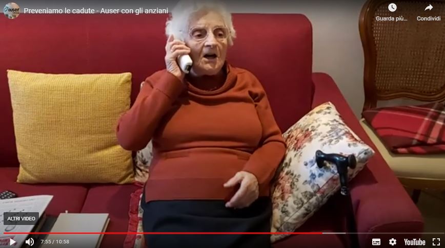 Auser Lecco lancia una nuova serie di video dedicata alla terza età
