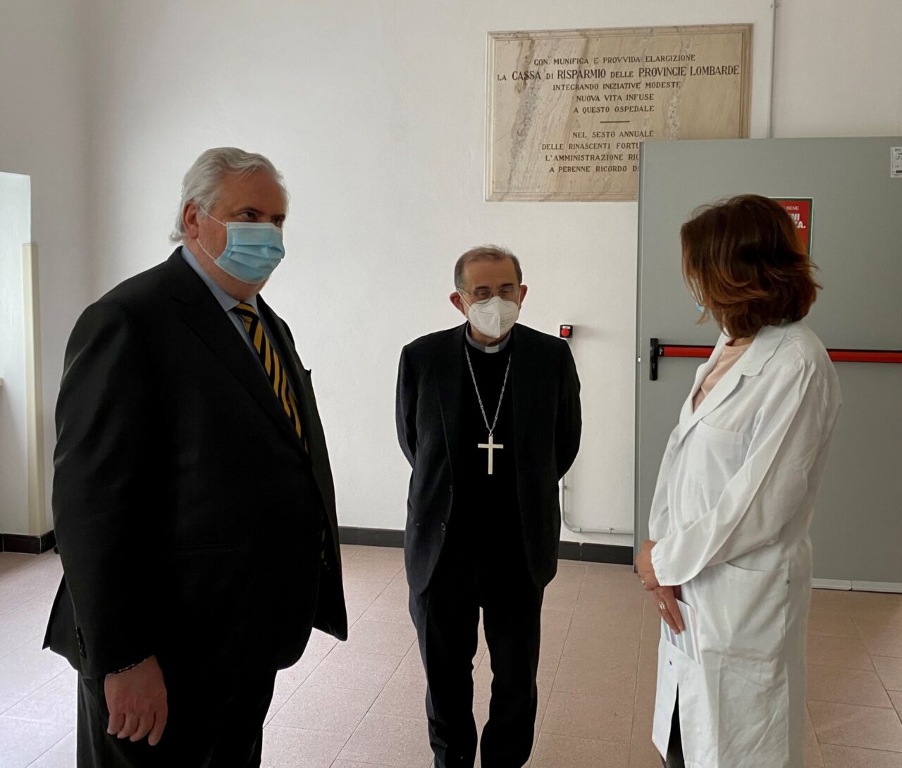 Domani Monsignor Delpini in visita all’hub vaccinale Technoprobe
