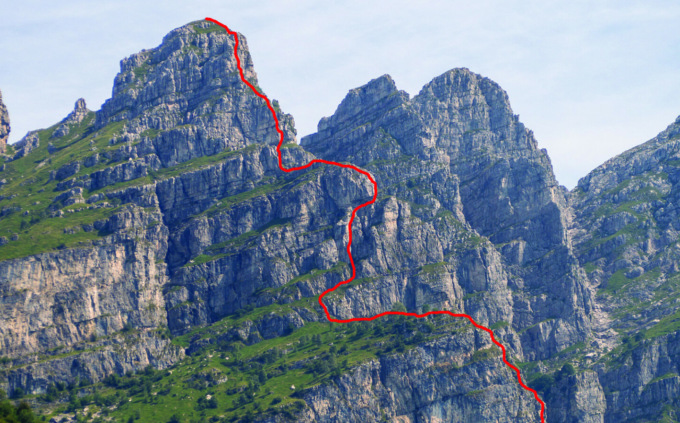 Lecco, chiusa temporaneamente la ferrata Gamma 2 a causa del disancoraggio di un chiodo