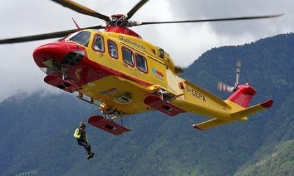 Bimbo di 8 anni si ferisce sul sentiero per il Resegone: portato in ospedale in elicottero