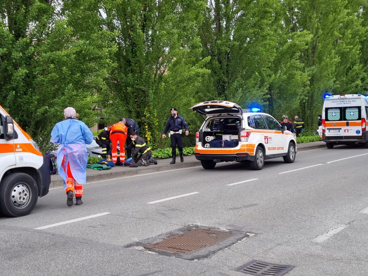 Tragedia, il piccolo Gioele non ce l’ha fatta: è morto il bambino travolto da un’auto