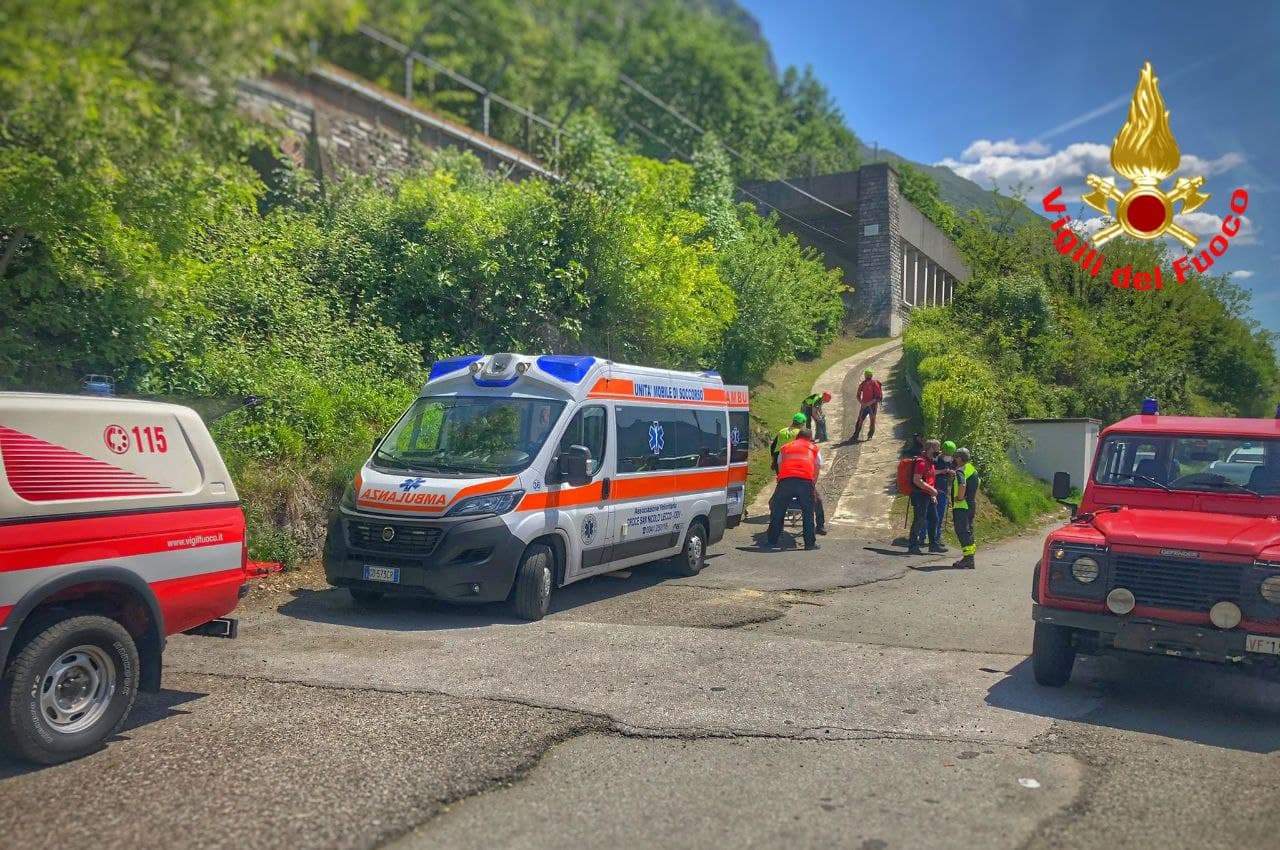 Escursionista in difficoltà sul Sentiero del Viandante