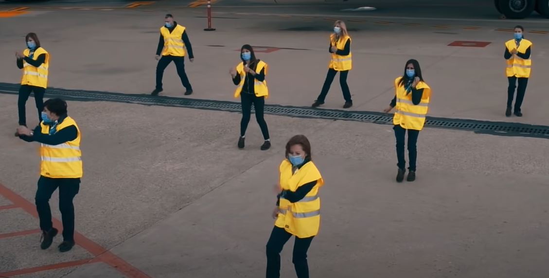 La challenge arriva in Aeroporto: il video del personale di Malpensa sulle note di Jerusalema