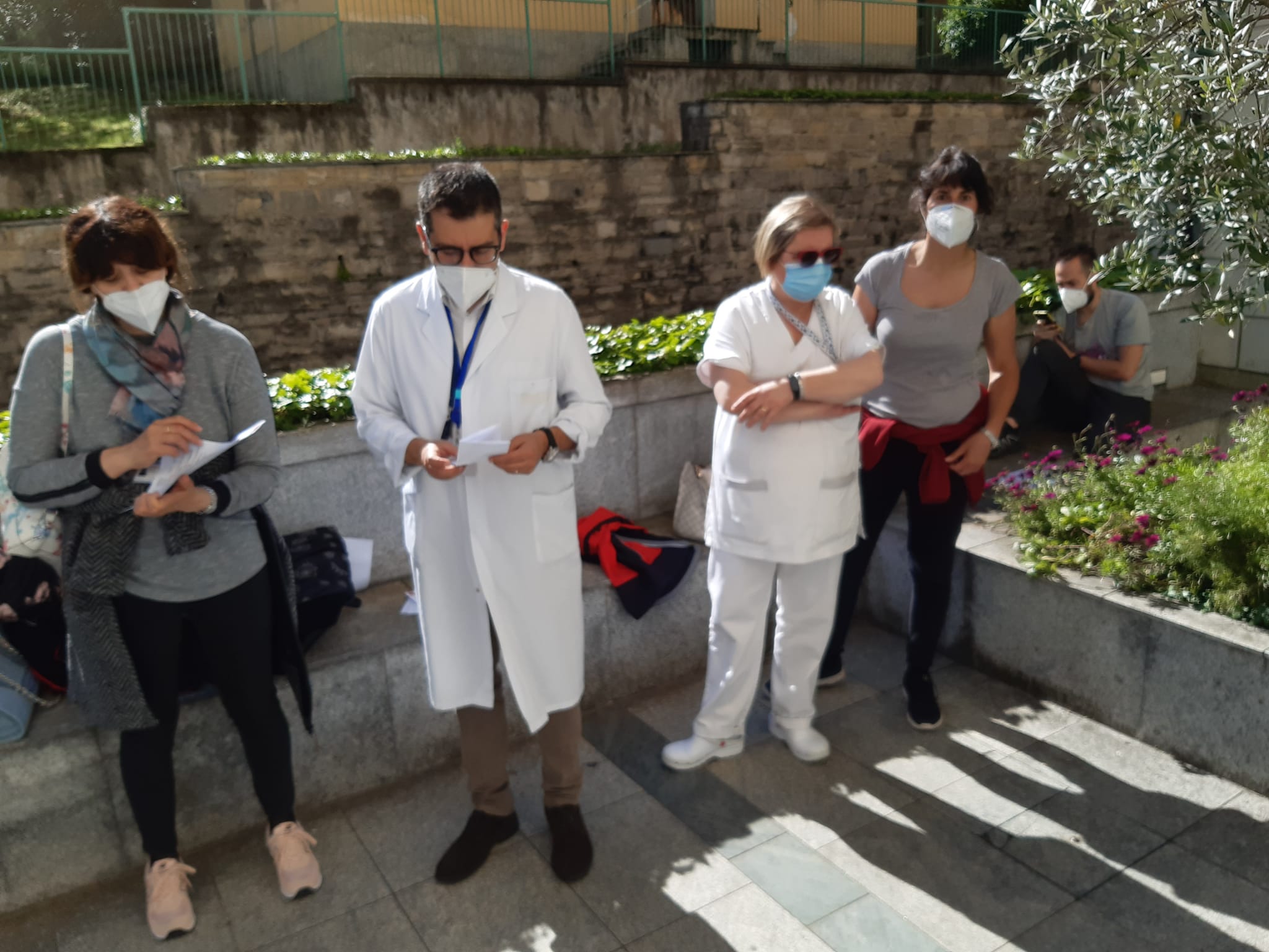 presidio bellano_sciopero sanitari Asst Lecco (21)