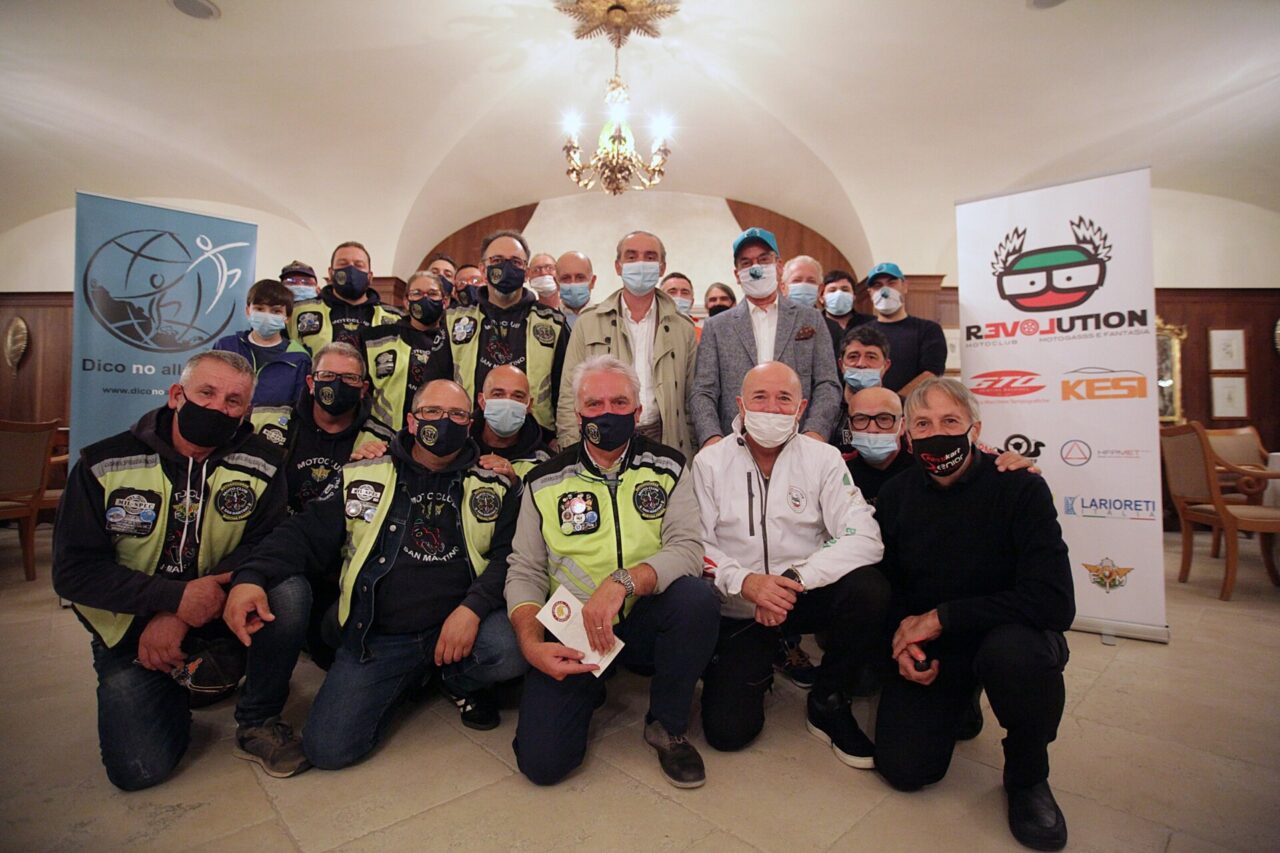 Maratona in moto per dire “No alla droga”