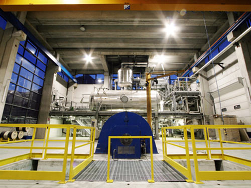 Lavori di pulizia in corso al termovalorizzatore