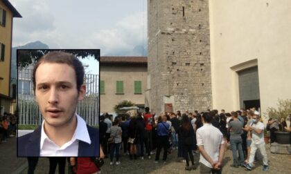 A Mandello l'ultimo grande abbraccio a Kikko Centali