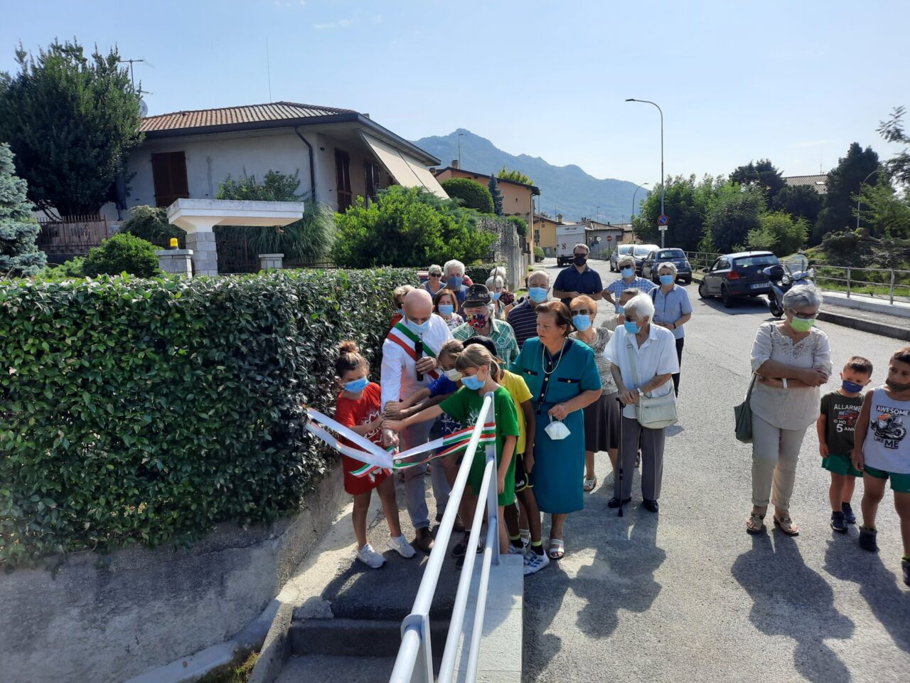 Civate Inaugurazione antico lavatoio