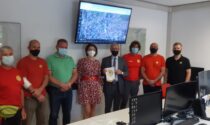 Il Prefetto de Rosa visita in visita alla sede del Soccorso Alpino