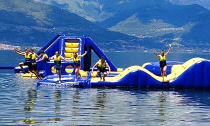 E vai coi tuffi: inaugurato il primo acquapark sul Lago di Como