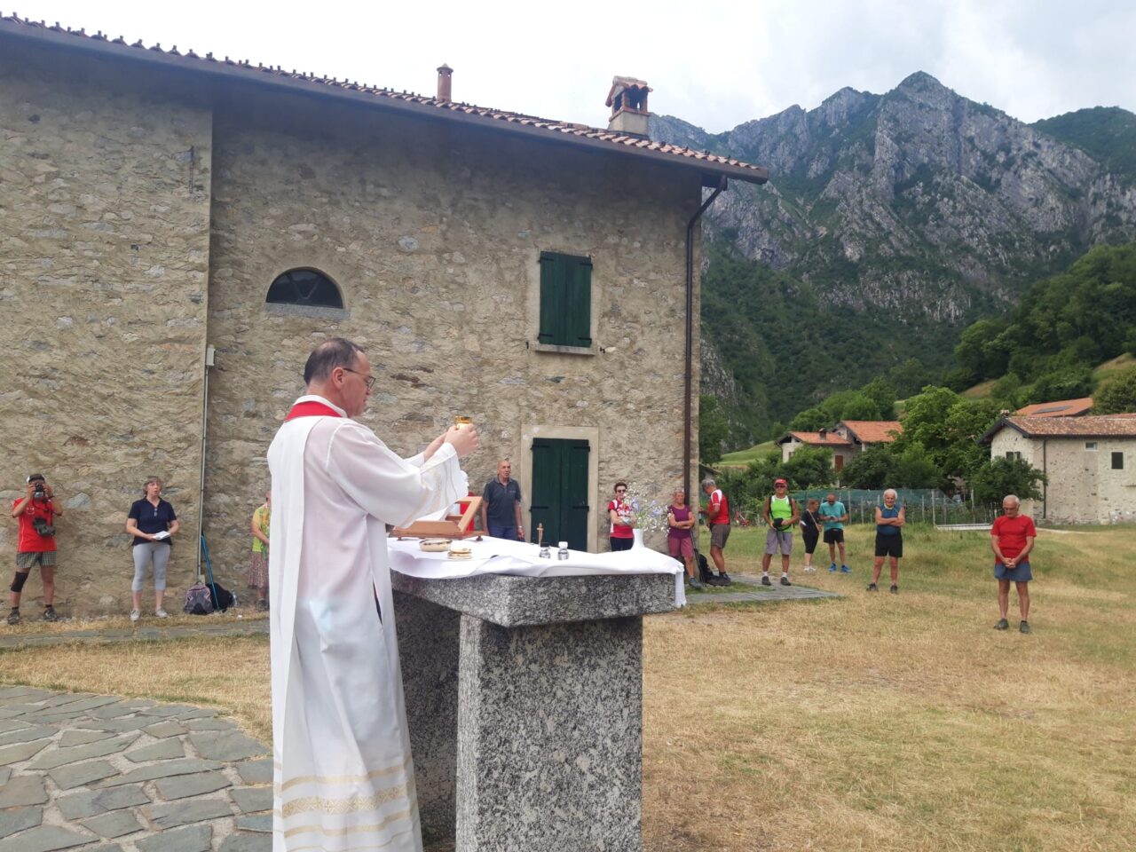 Benedetta la nuova croce di San Tomaso