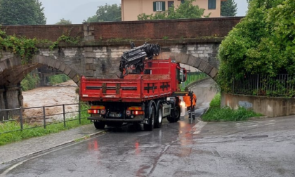 Maltempo, Varrone osservato speciale, chiusa via Greppi