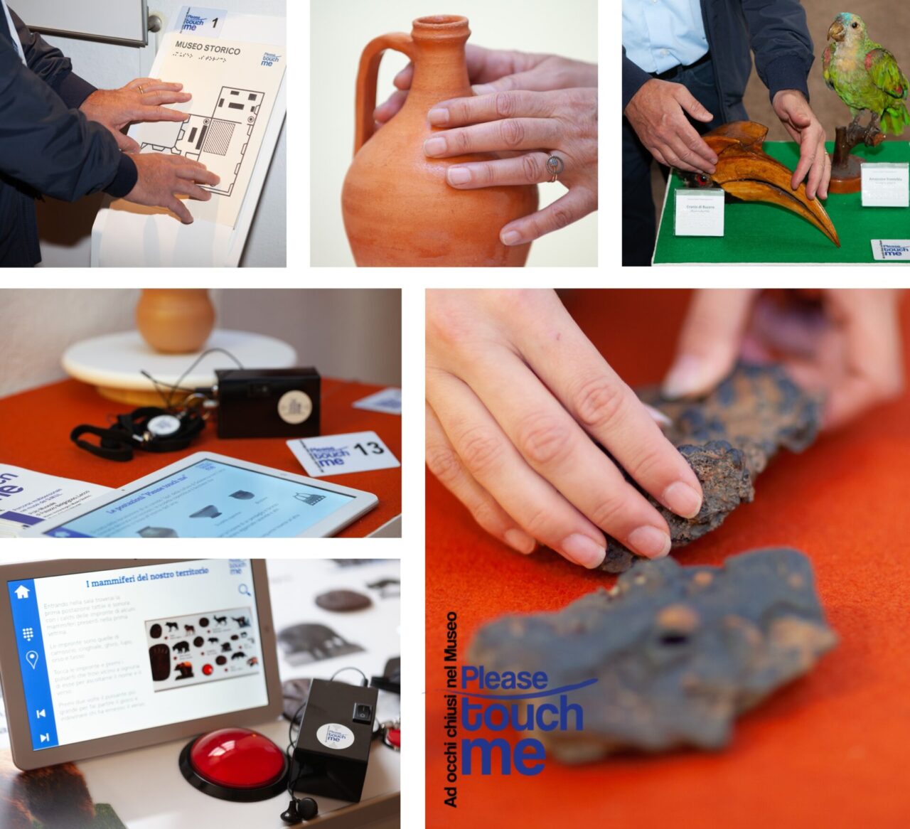 “Please touch me! Ad occhi chiusi nel museo”