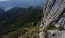 Grida di aiuto dalla ferrata: intervento di oltre tre ore per salvare un 64enne