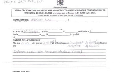 Birre in piazza contro l'ordinanza anti alcol: multati
